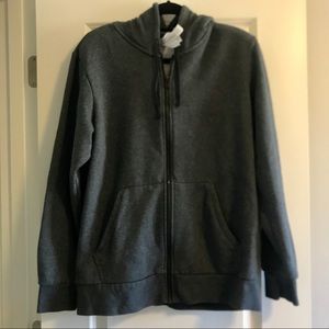 Adidas linear logo French Terry Zip